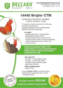 Brojler CTM- opakowanie 5 kg