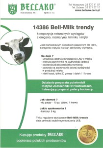 Bell-Milk trendy-opakowanie 5 kg