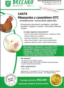 Mieszanka z czosnkiem GTC